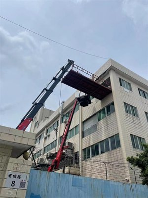 福田高空吊籃車出租 橋梁檢測作業(yè)車 資質齊全 持證上崗